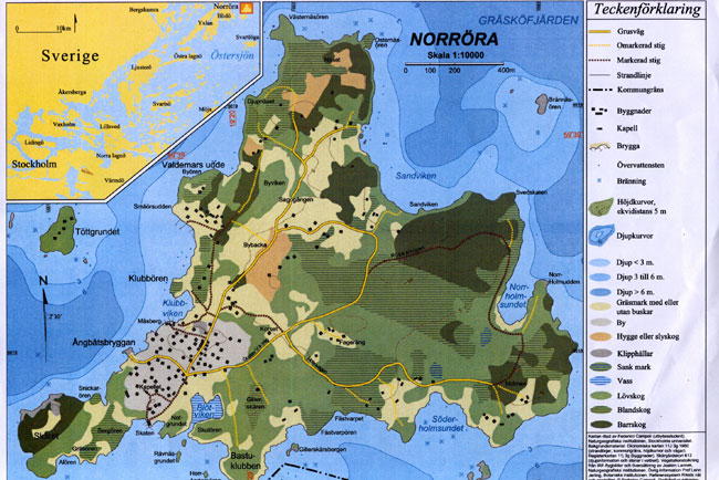Kartbild Norröra