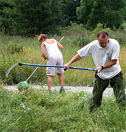 Riitta Almgren och  Micke  Ahlqvist