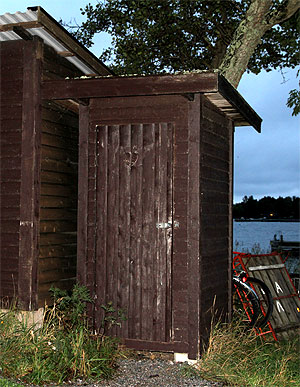 En höstbild från ångbåtsbryggan  lördagen den 18 september 2010.